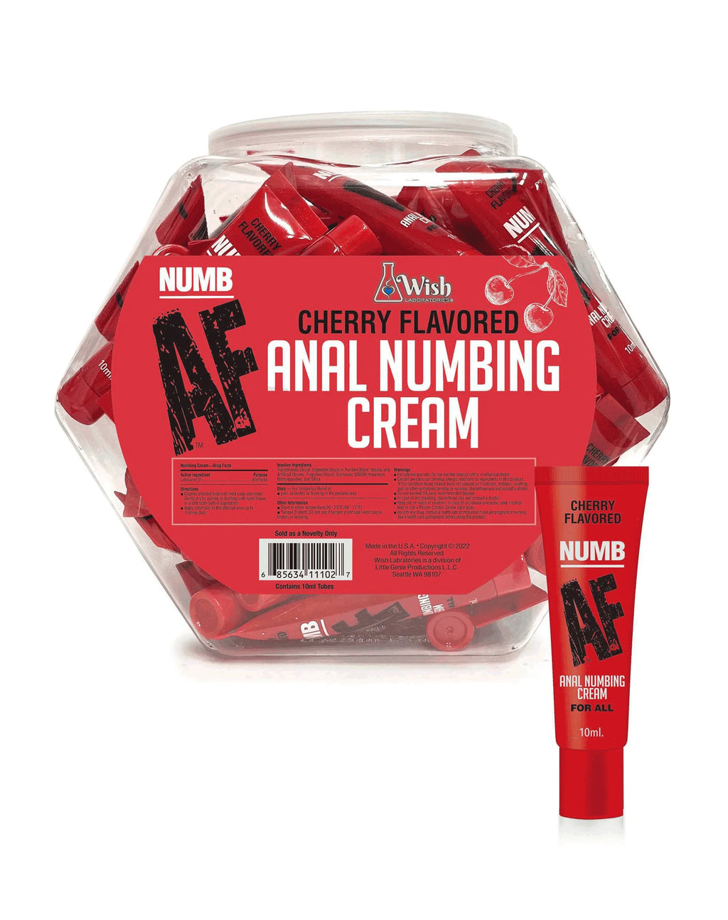 Numb AF Anal Numbing Gel- Cherry