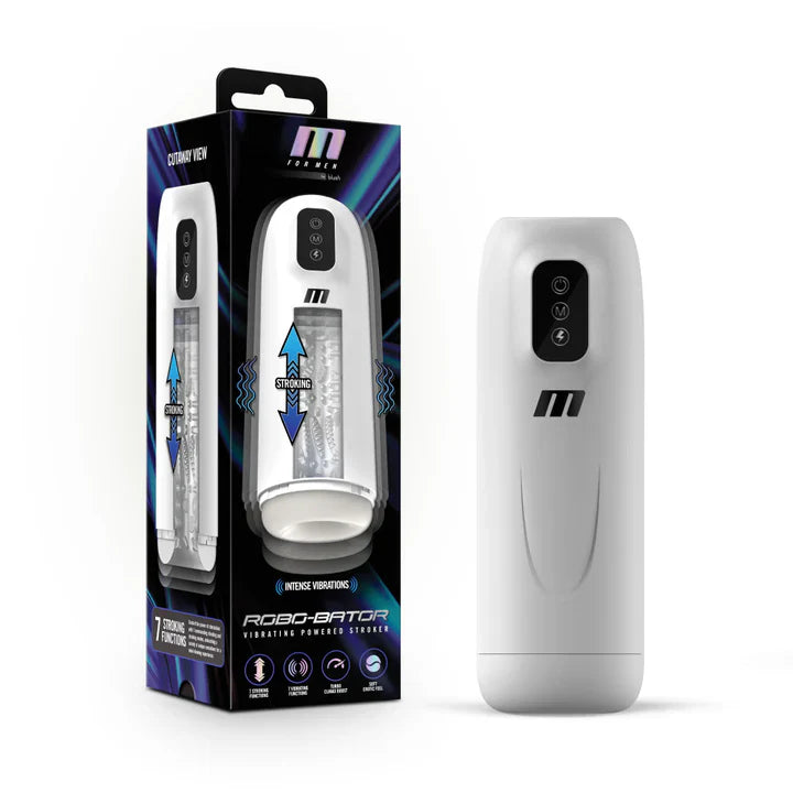 Masturbador M for Men - Robo-Bator - White