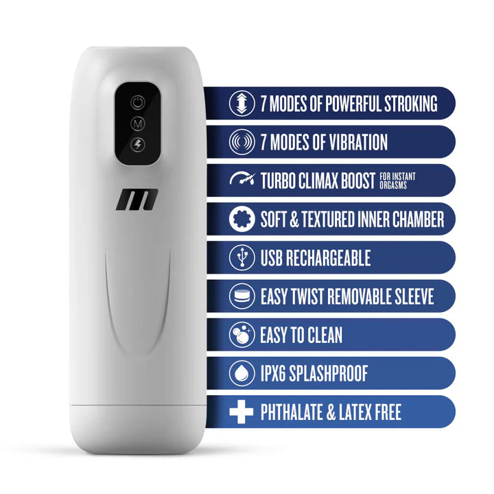 Masturbador M for Men - Robo-Bator - White