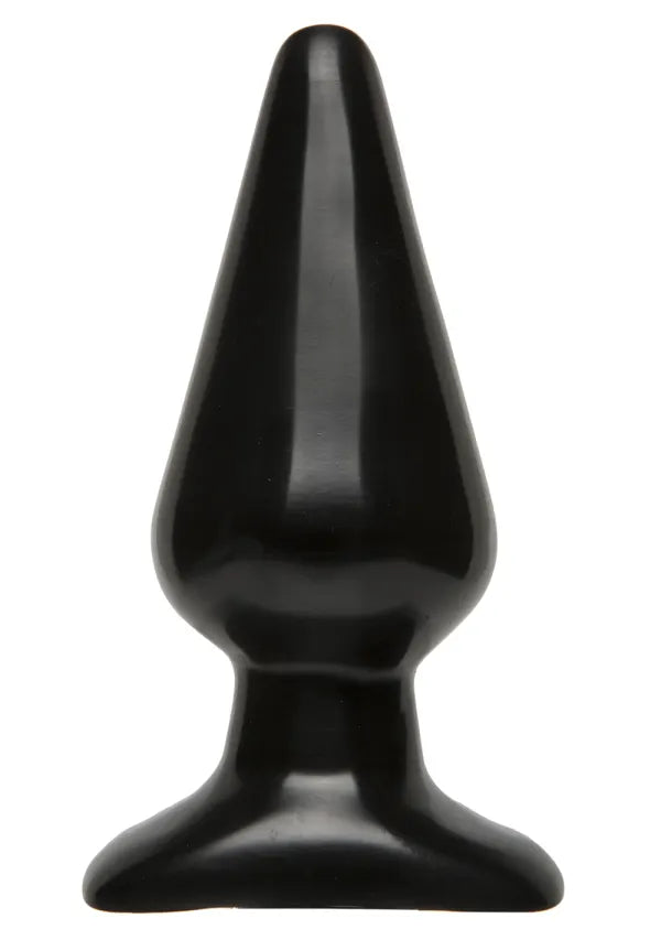 Classic Butt Plug Smooth - Large - Black