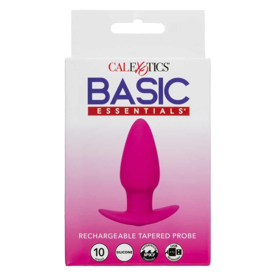 Basic Essentials Rechargeable Plug - Pink
