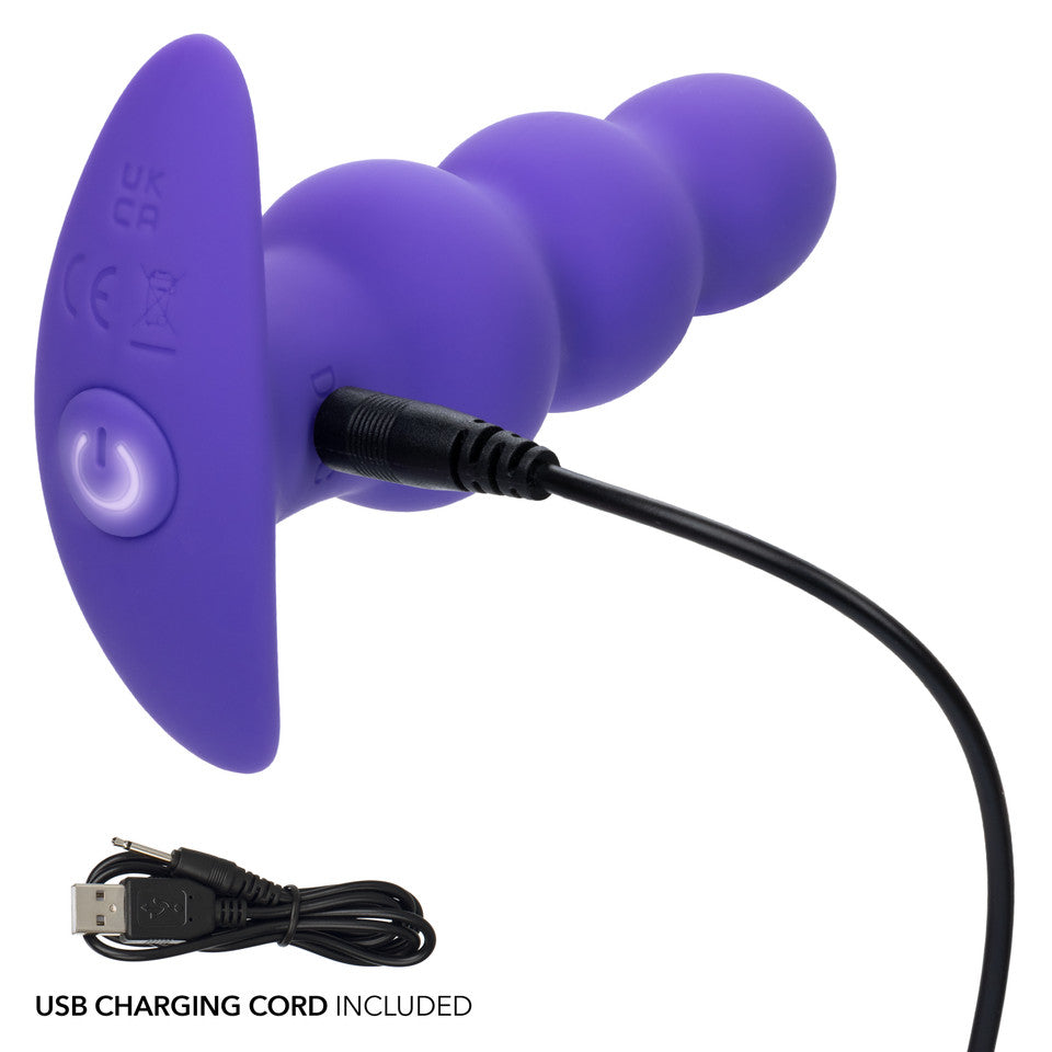 Basic Essentials Rechargeable Plug - Púrpura