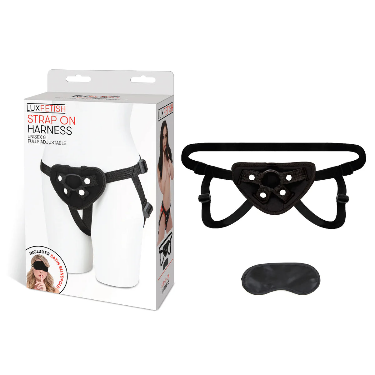 Strap-on Harness - Black