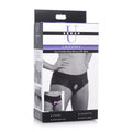 Lace Envy Black Crotchless Panty Harness - S/m