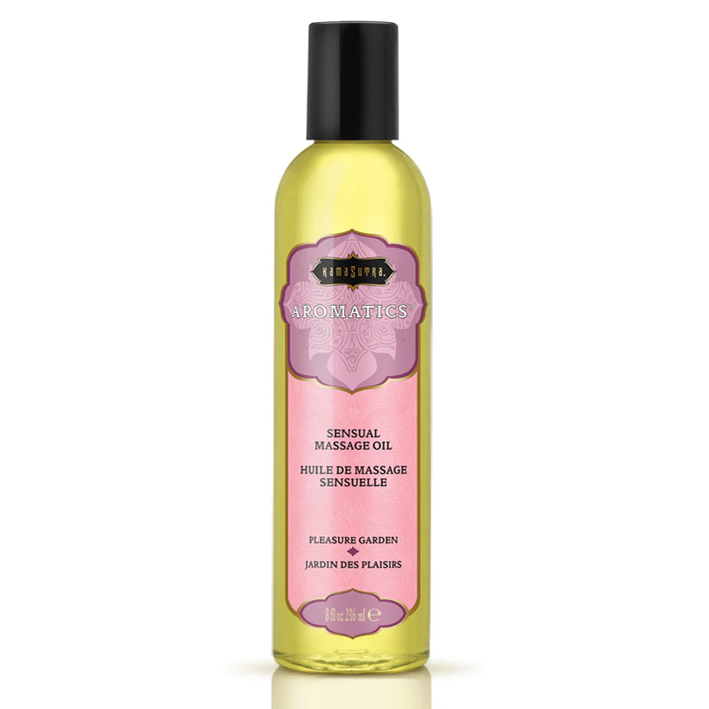 Aceite de masaje aromático - Pleasure Garden - 8 Fl. Onza.
