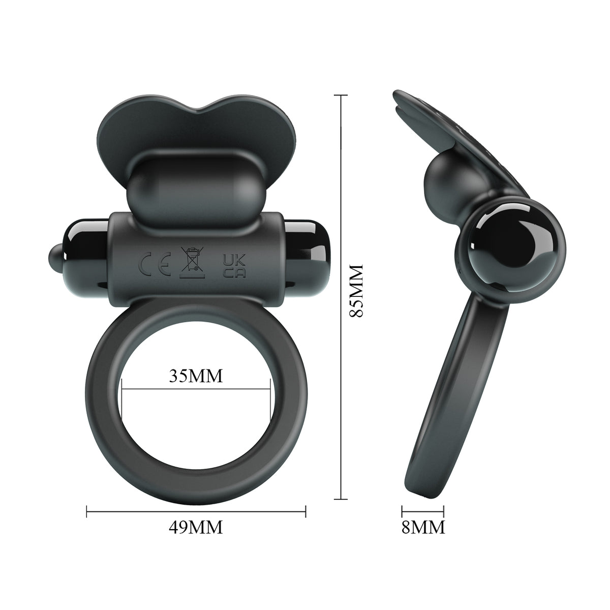 Anillo Vibrador Debonaire - Black