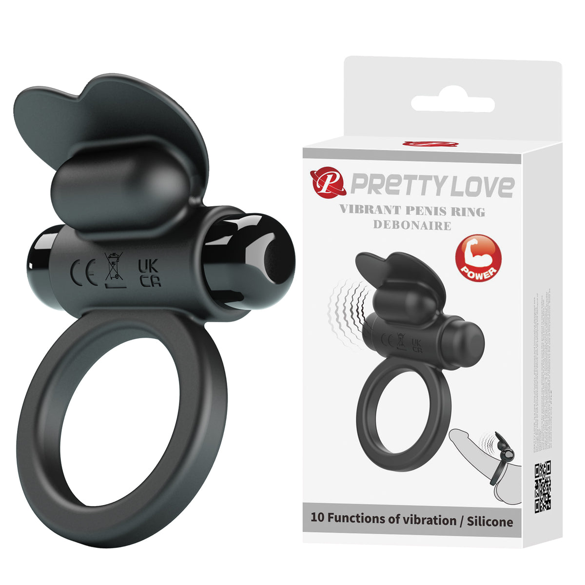 Anillo Vibrador Debonaire - Black