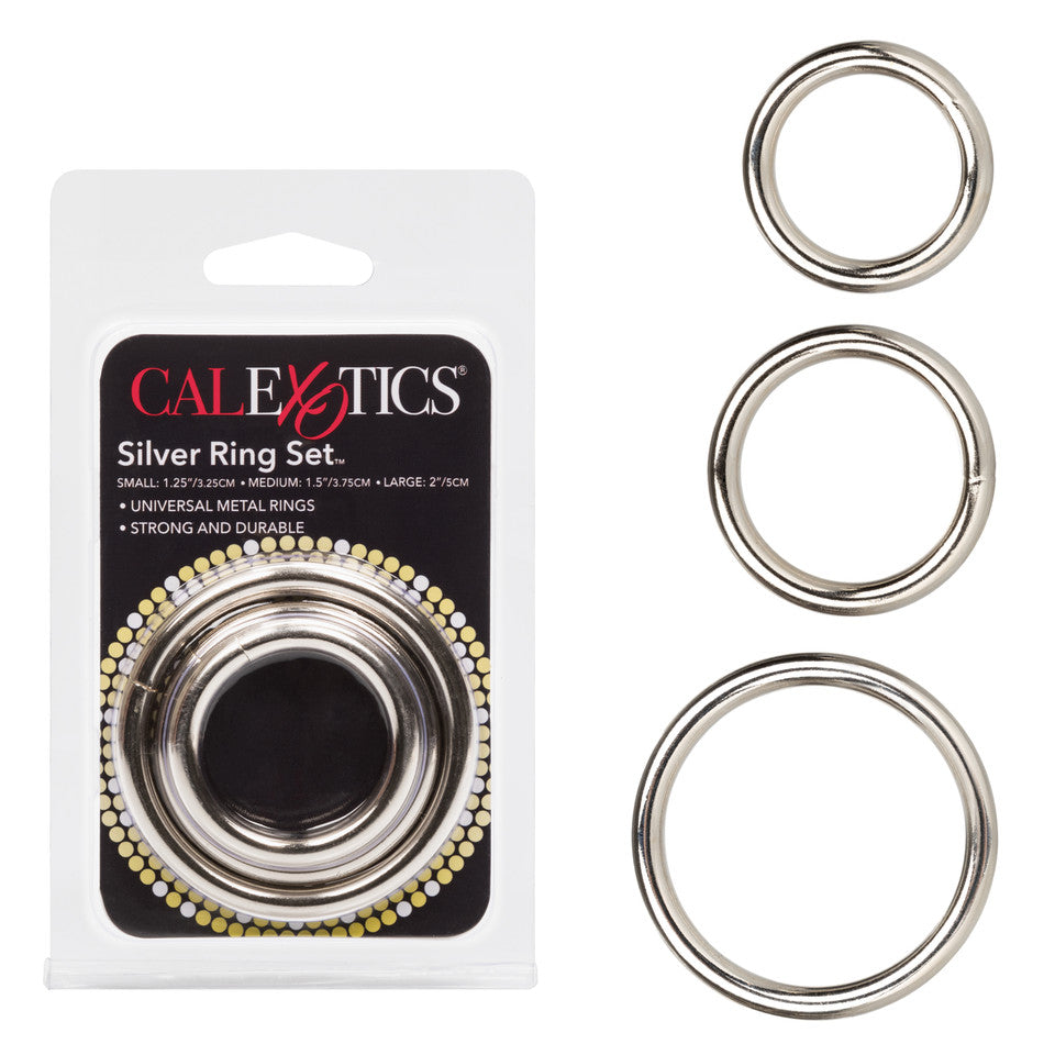 Juego de 3 Anillos de Metal