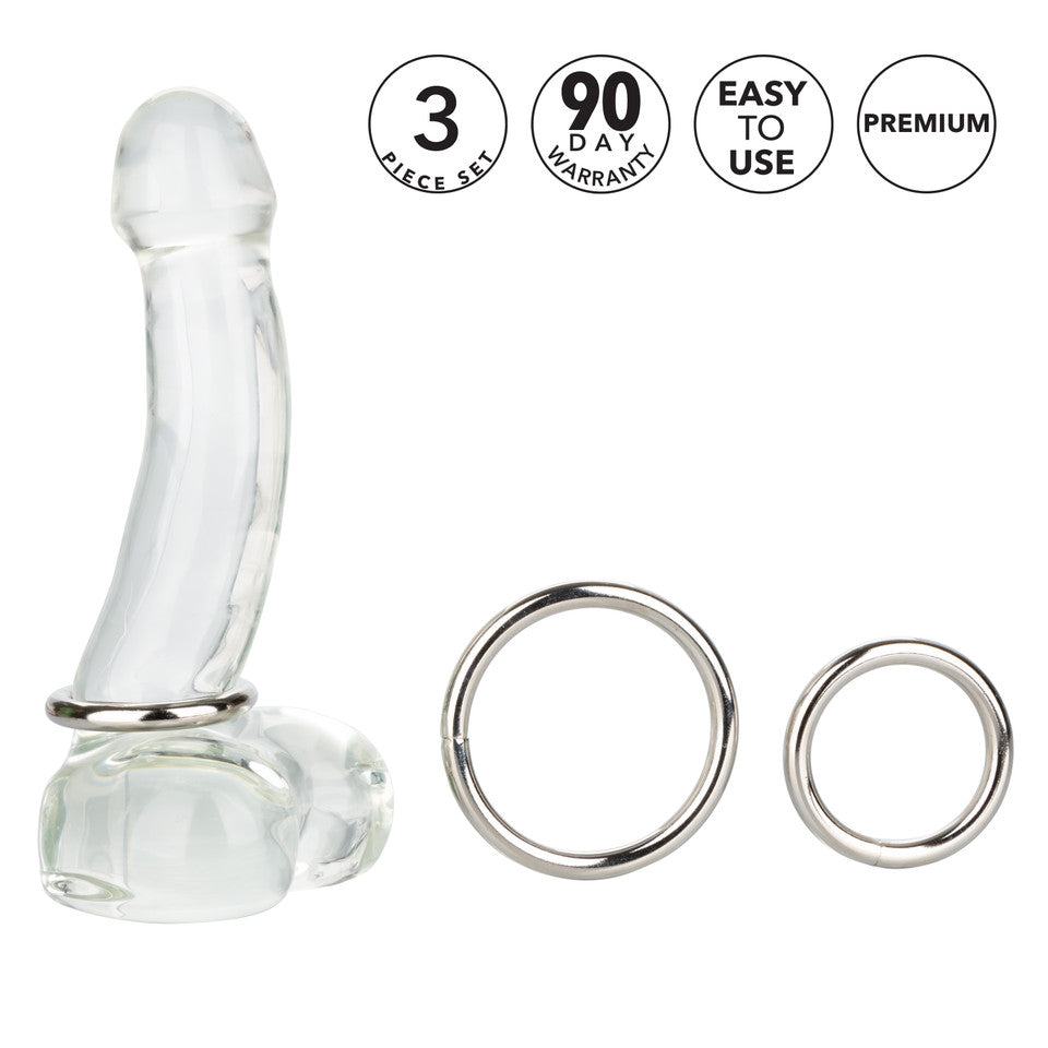 Juego de 3 Anillos de Metal