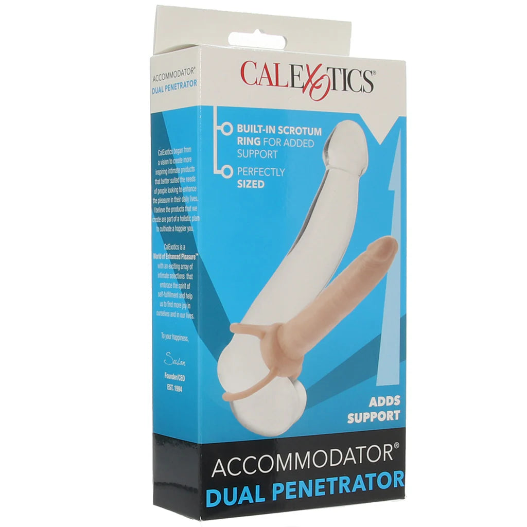 The Accommodator Dual Penetrator - Ivory