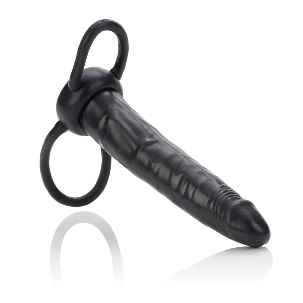The Accommodator Dual Penetrator - Ivory Black