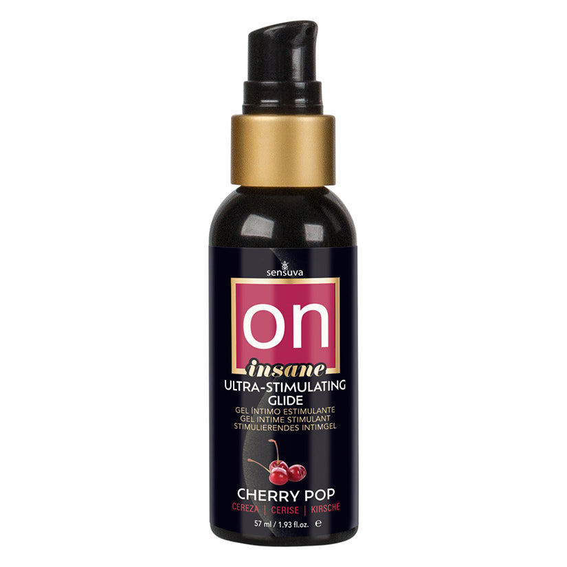 Sensuva Ultra-Stimulating On Insane Moisturizer-Cherry Pop 2oz