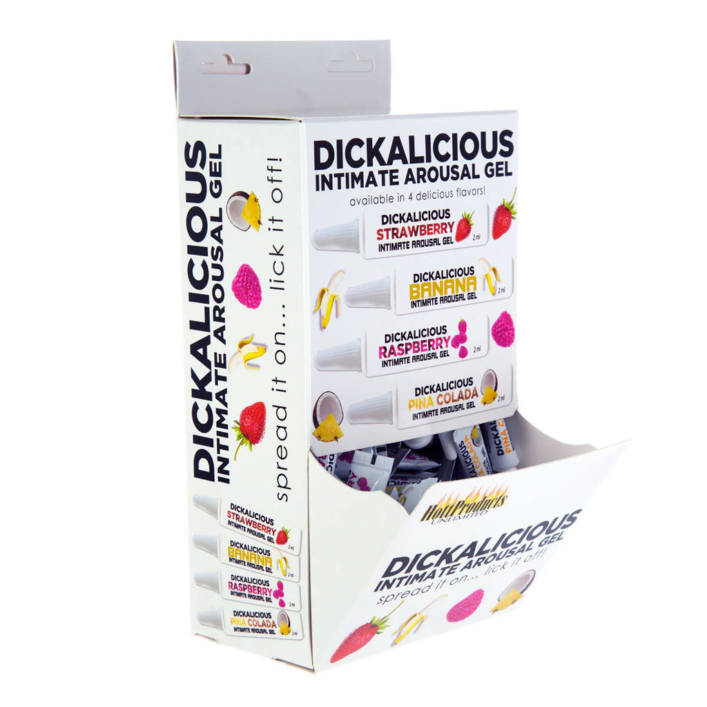 Dickalicious Gel-Assorted Hanging 2ml