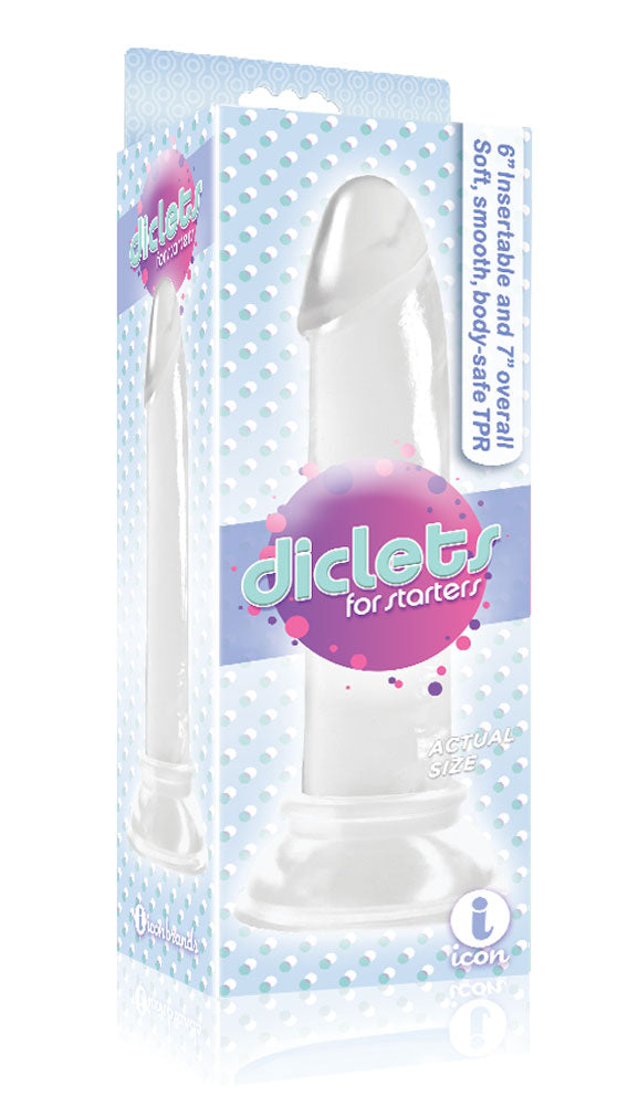 Dildo - Diclet's 7 Inch Jelly Dong - Clear