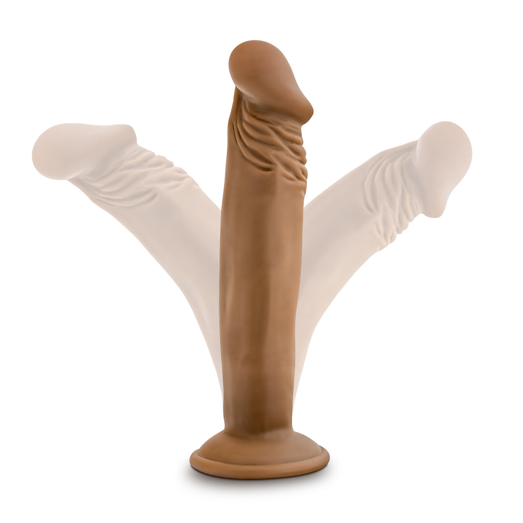 Dr. Skin - Consolador de 6 pulgadas - Mocha