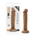 Dr. Skin - Consolador de 6 pulgadas - Mocha