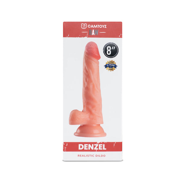 Consolador de 8” realista Denzel - Luz