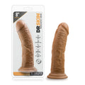 Dr. Skin - Dildo de 8 pulgadas con ventosa - Mocha