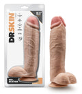 Dr. Skin - Mr. Mister - Consolador de 10,5 pulgadas con bolas - Beige