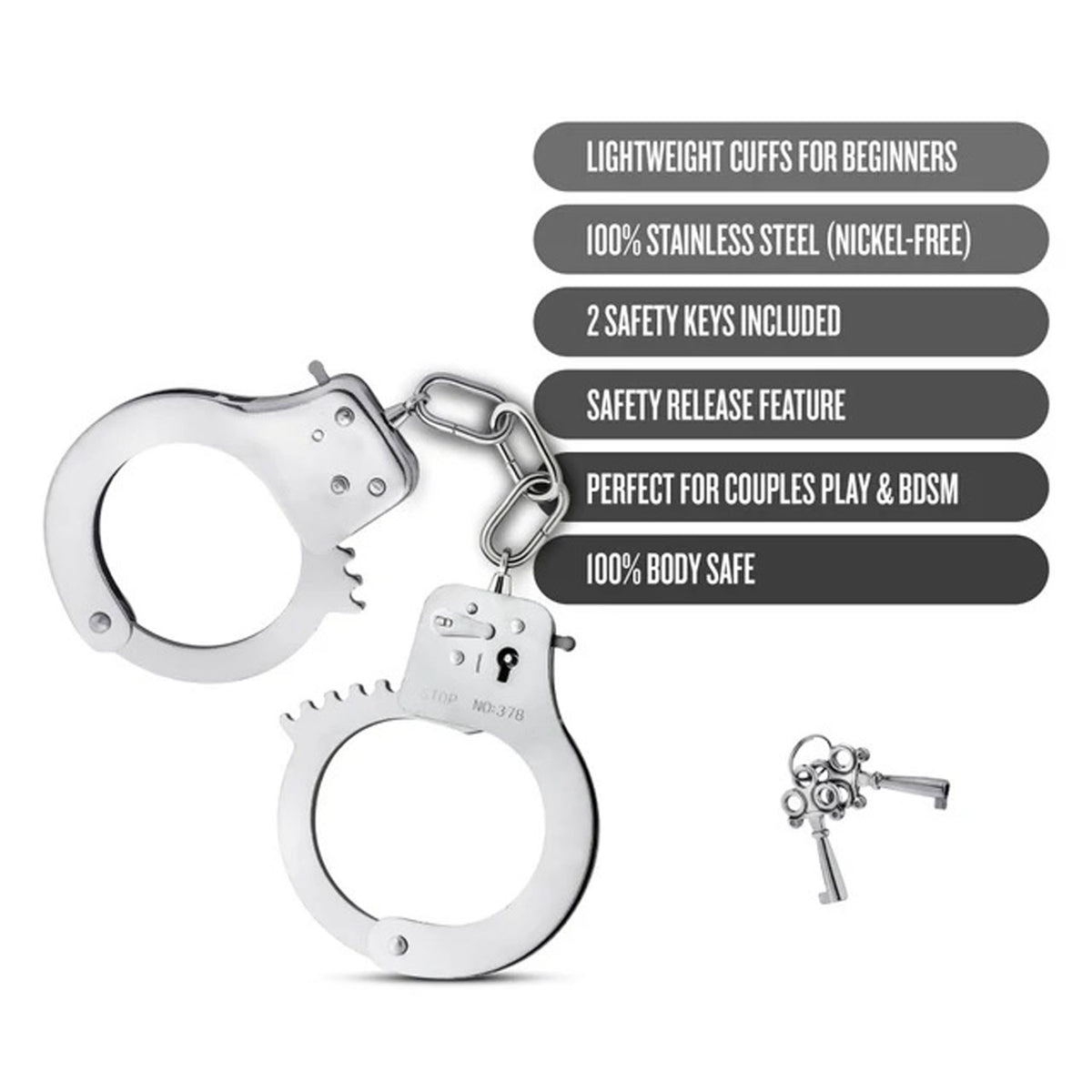 Esposas - Cuffs Plateadas