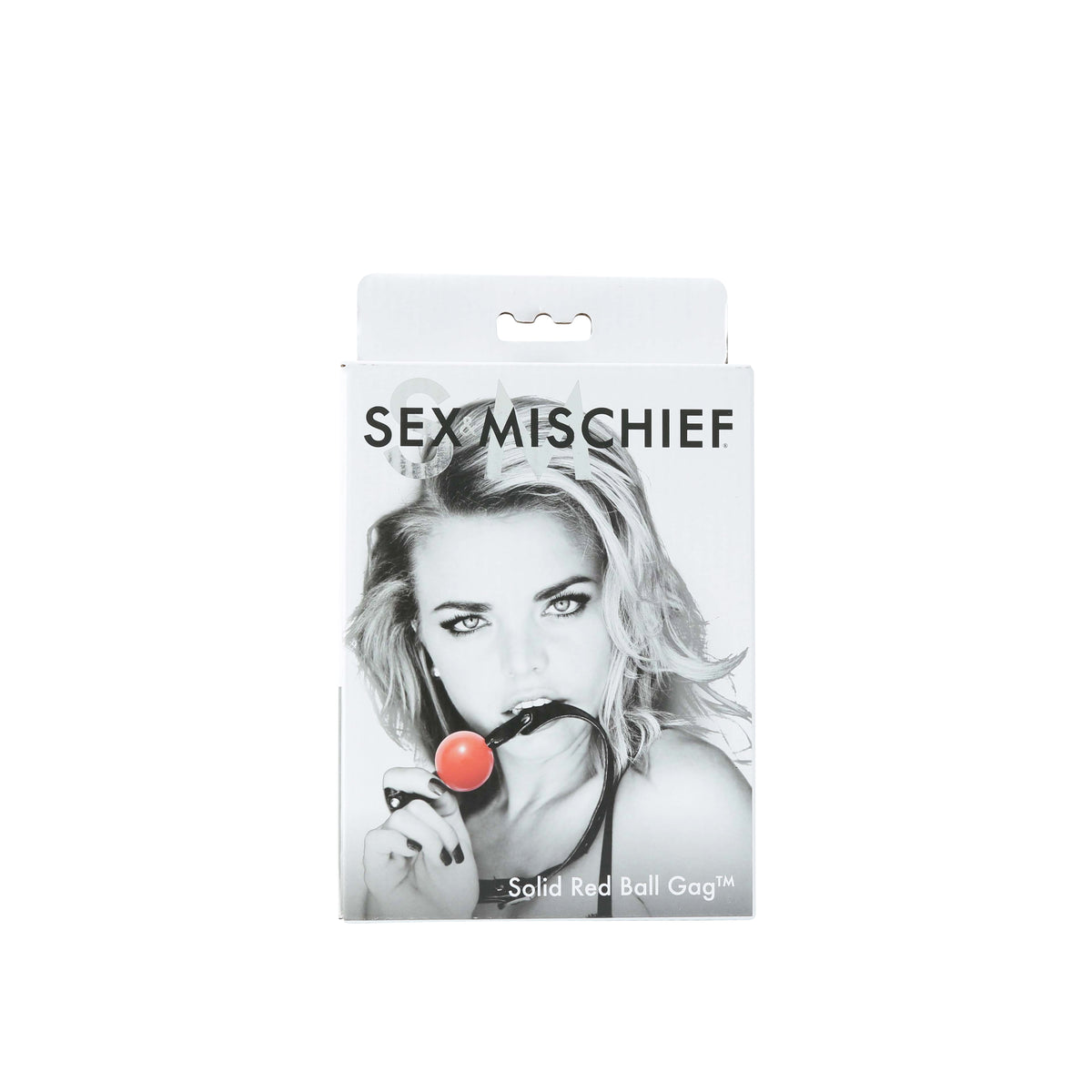 Sex and Mischief Solid Ball Gag - Rojo