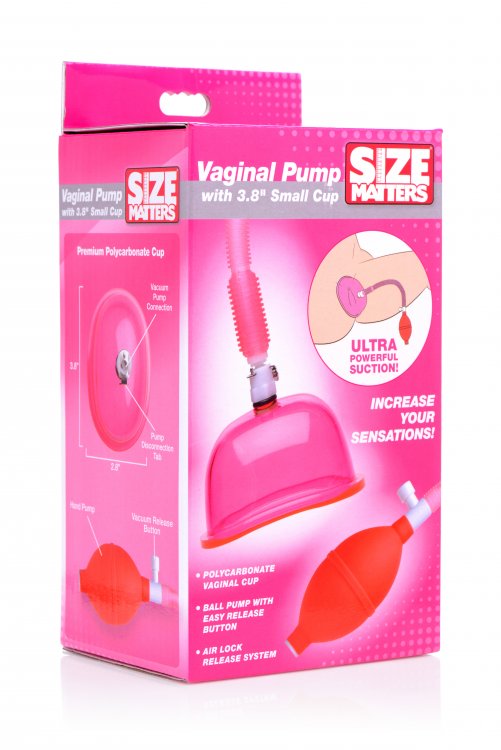 Bomba Vaginal Con Copa Pequeña De 3,8 Pulgadas