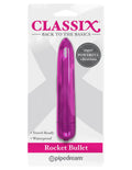 Vibrador Classix Rocket Bullet - Rosado