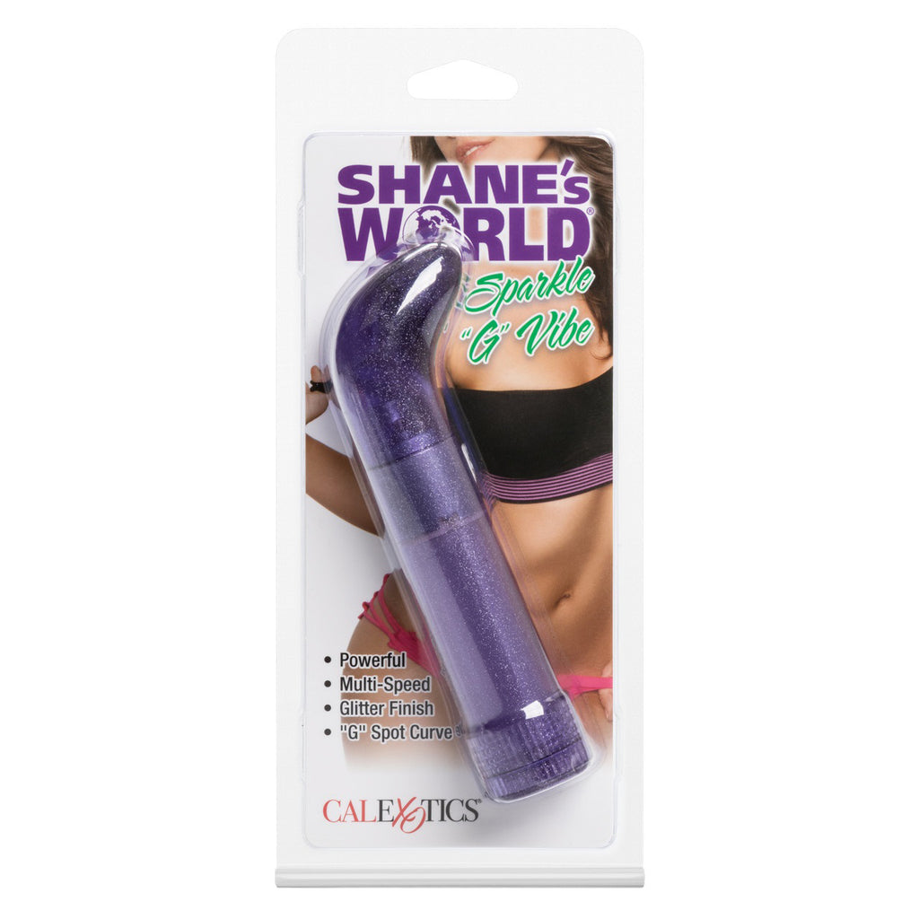 Vibrador Shanes World Sparkle G Vibe - Morado