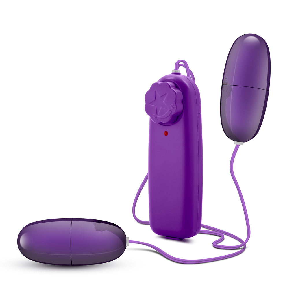 Vibrador B Yours Double Pop - Ciruela
