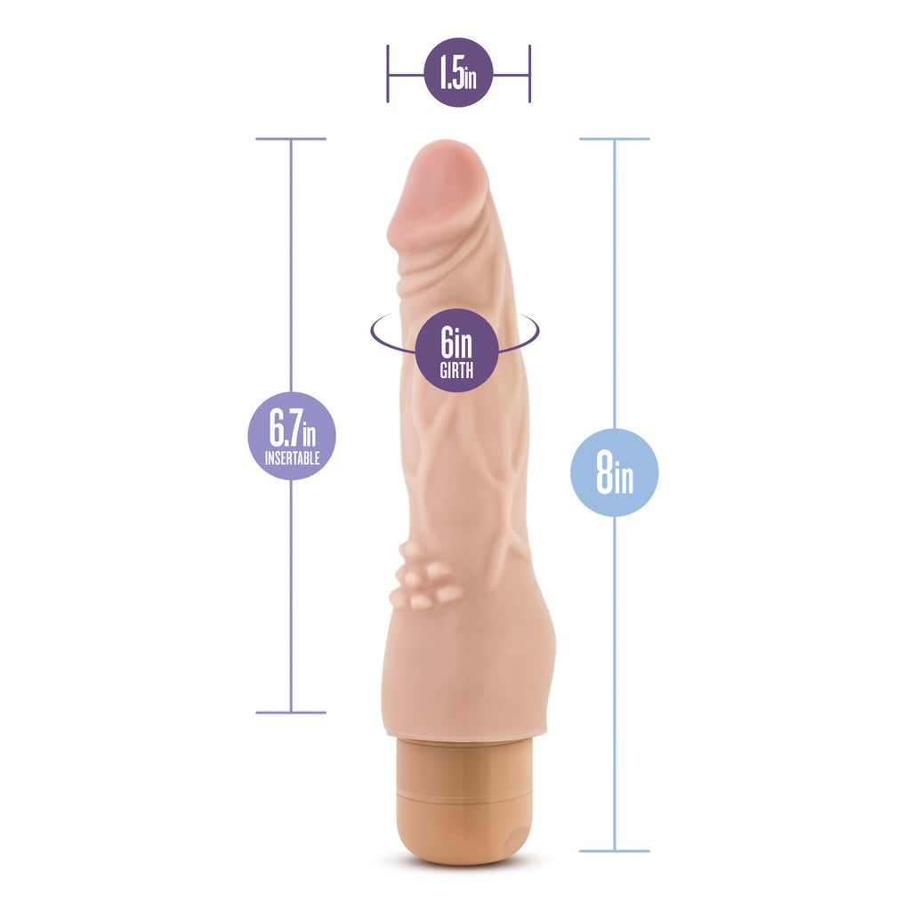 Vibrador Dr. Skin - Cock Vibe #4 - Beige