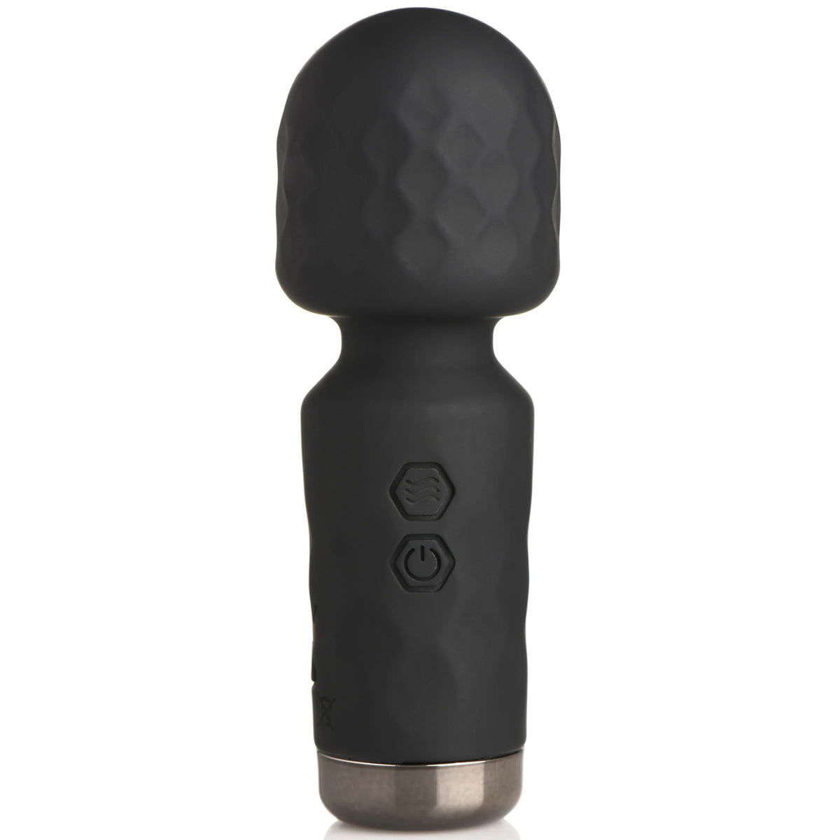 Vibrador 10x Mini Silicone Wand - Black