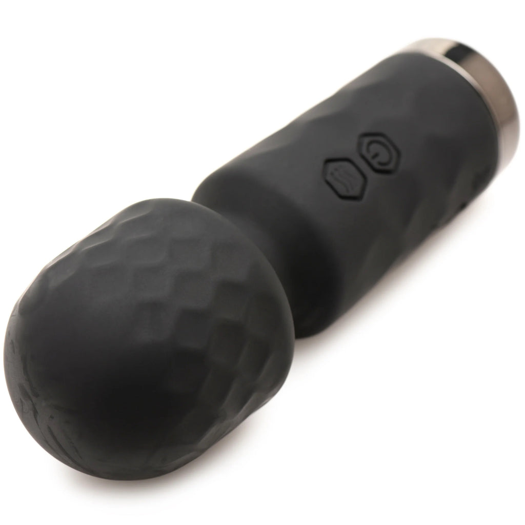 Vibrador 10x Mini Silicone Wand - Black
