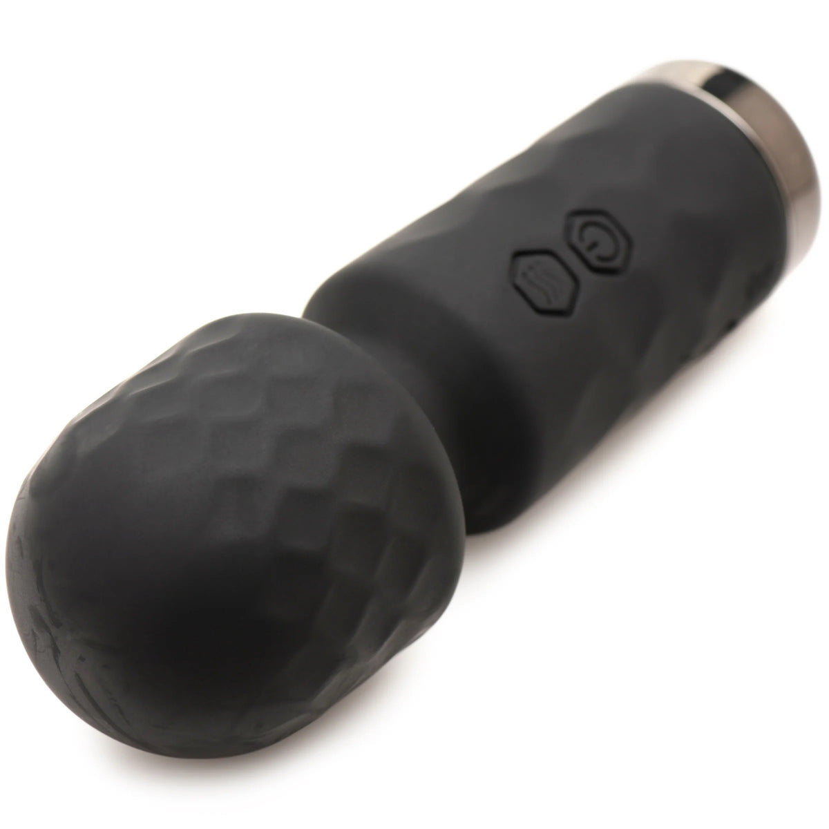Vibrador 10x Mini Silicone Wand - Black