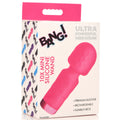 Vibrador 10x Mini Silicone Wand - Rosado