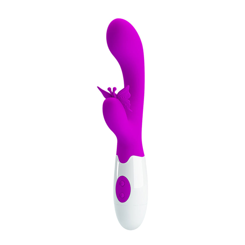 Vibrador Pretty Love Butterfly Kiss - Púrpura