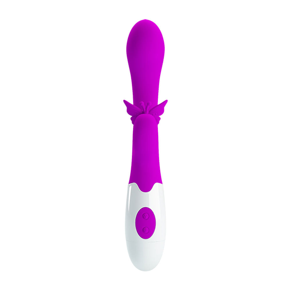 Vibrador Pretty Love Butterfly Kiss - Púrpura