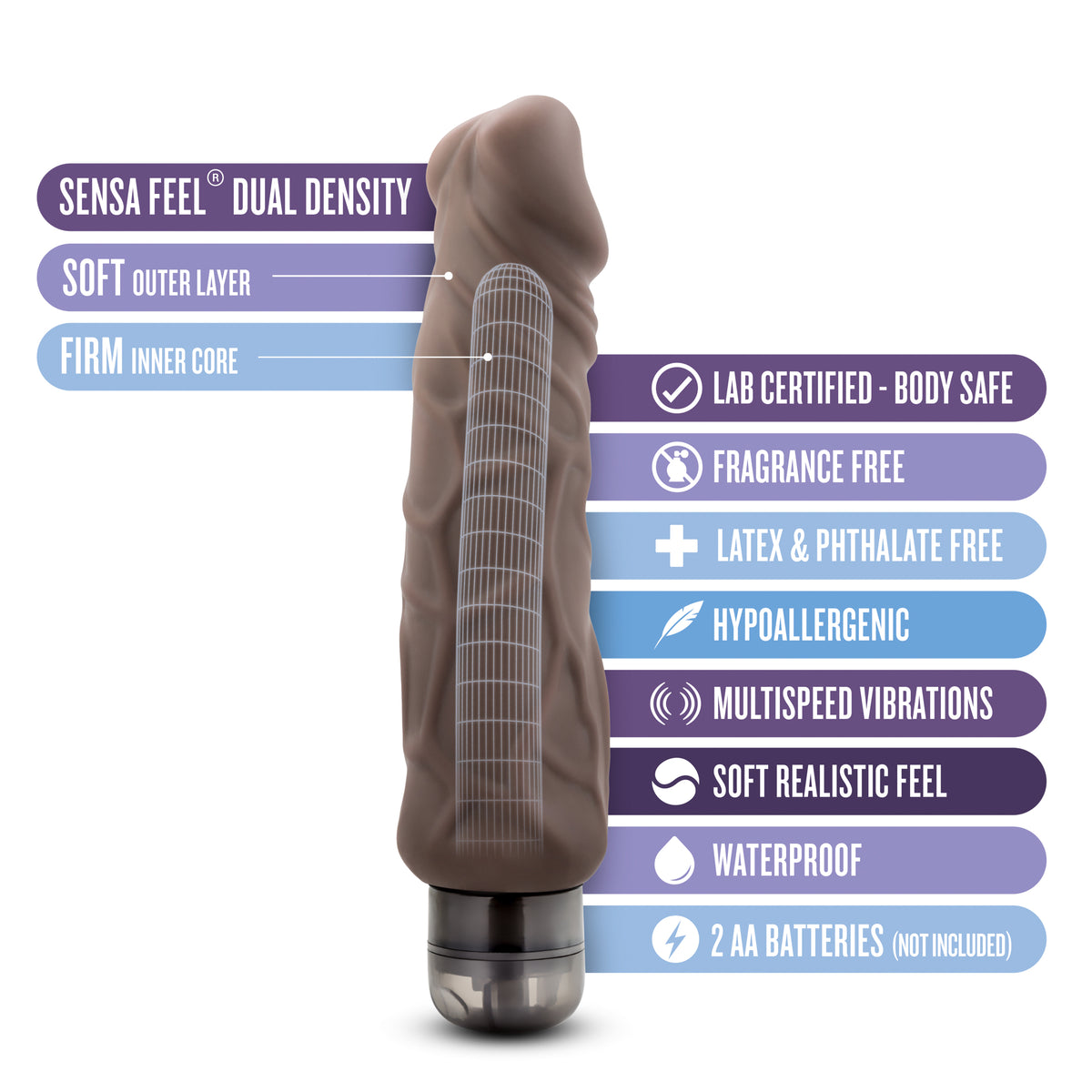 Vibrador Home Wrecker - Brown