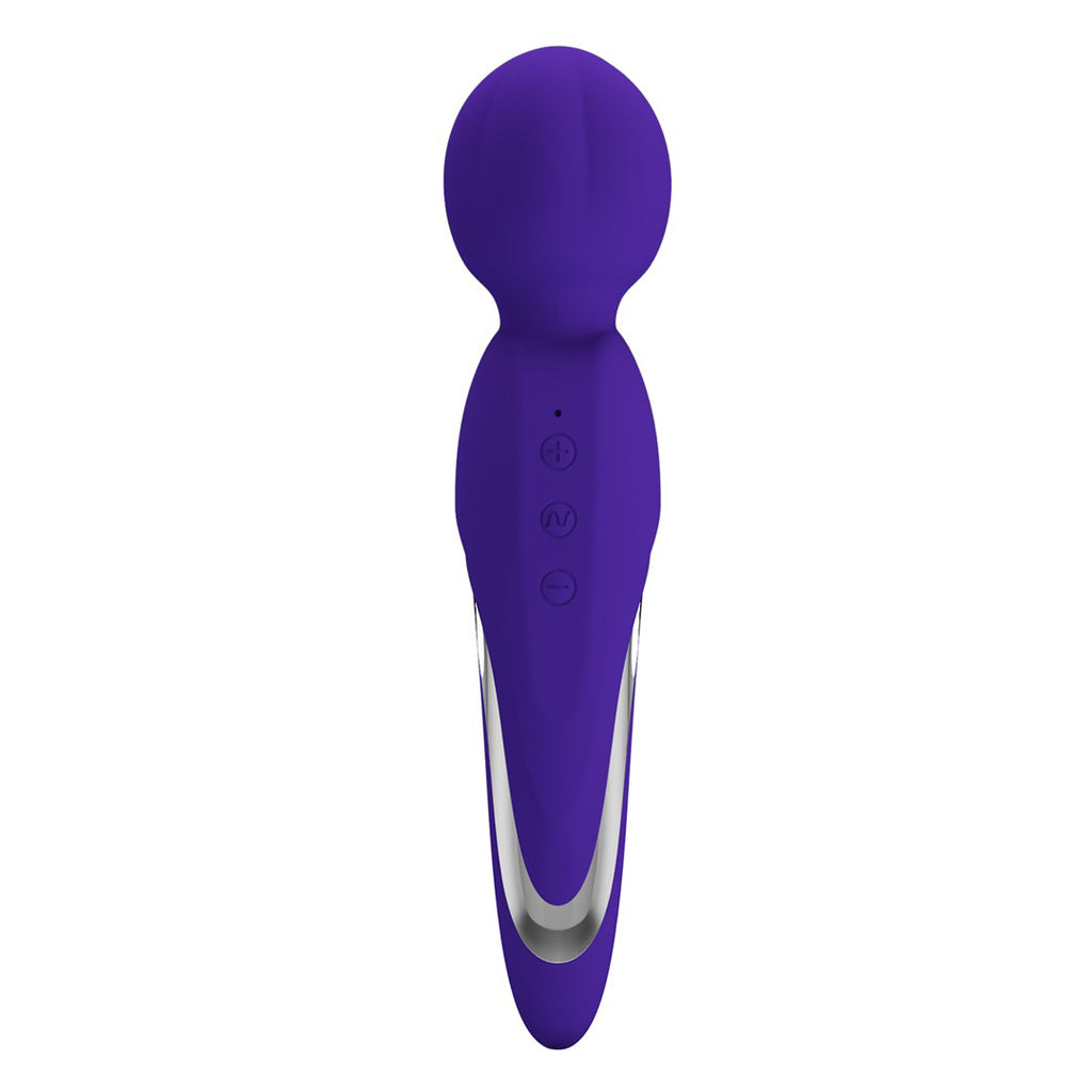Vibrador Walter Super Soft Silicone Wand - Violet