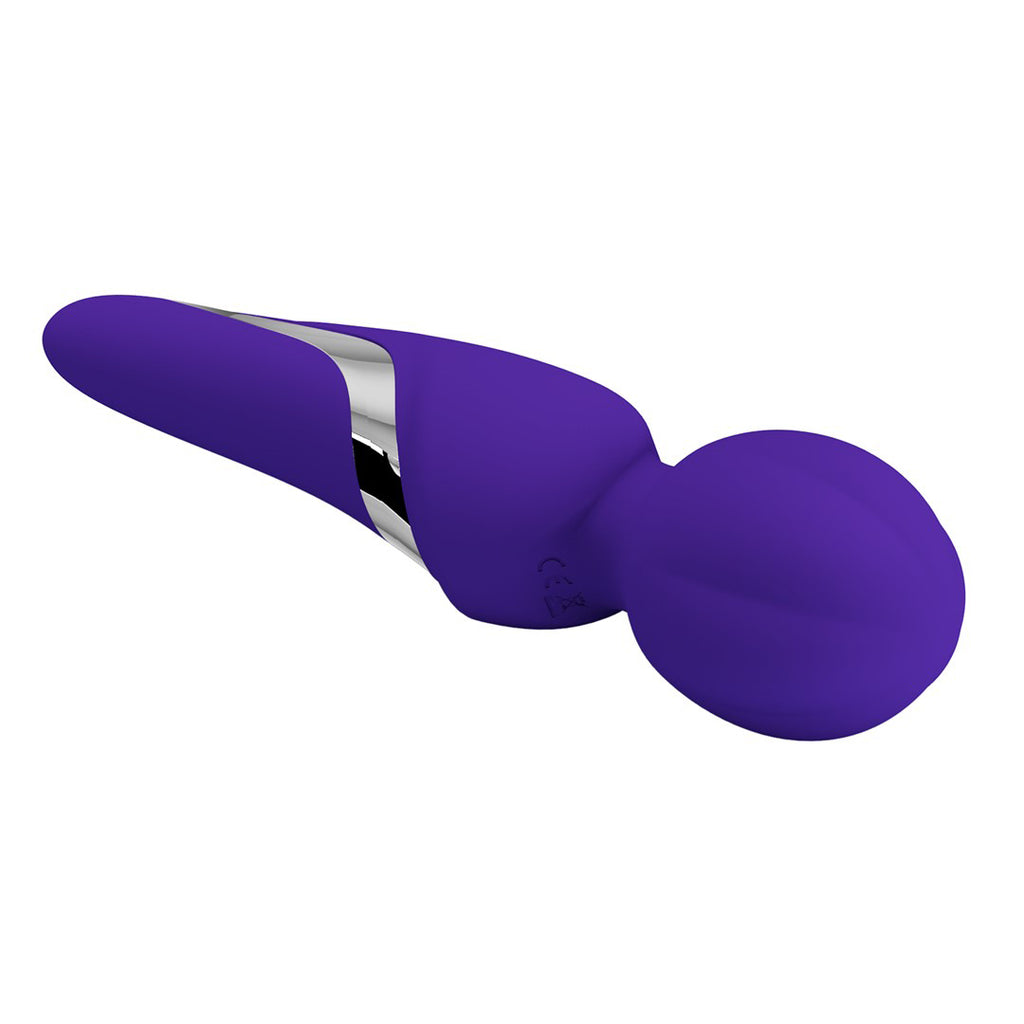 Vibrador Walter Super Soft Silicone Wand - Violet