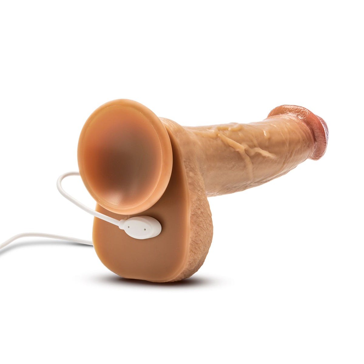 Dr. Skin - Dr. Phillips - Vibrador de empuje de 8,5 pulgadas - Bronceado