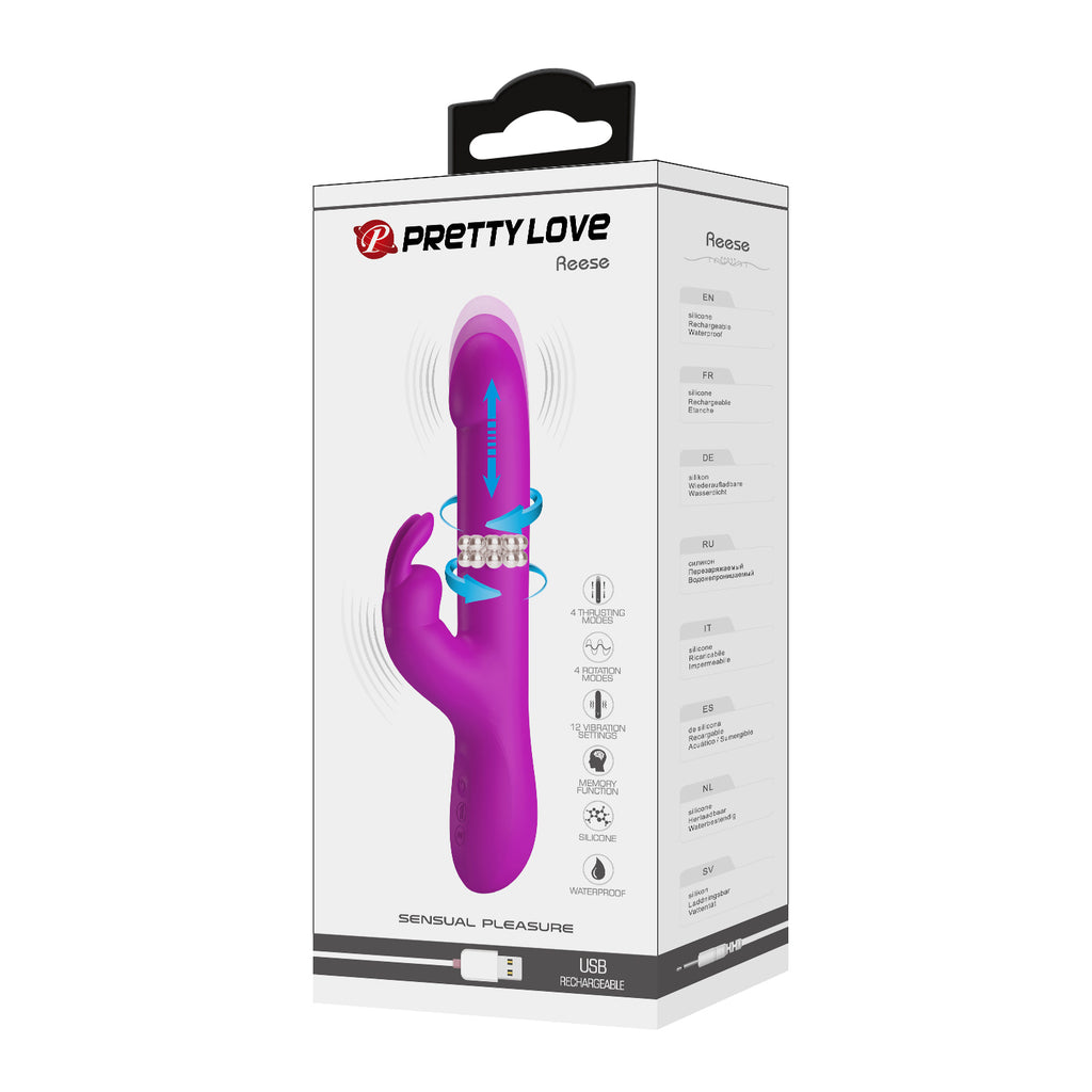 Vibrador Pretty Love Reese - Purple