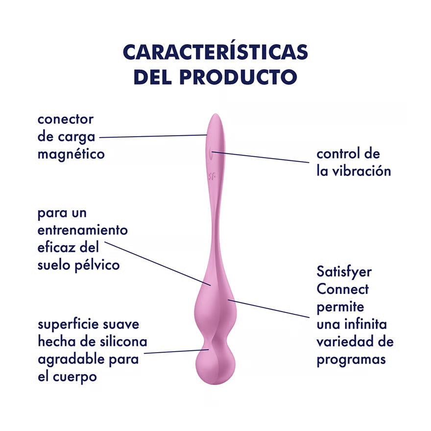 Bola Kegel Satisfyer Love Birds 1 Connect App
