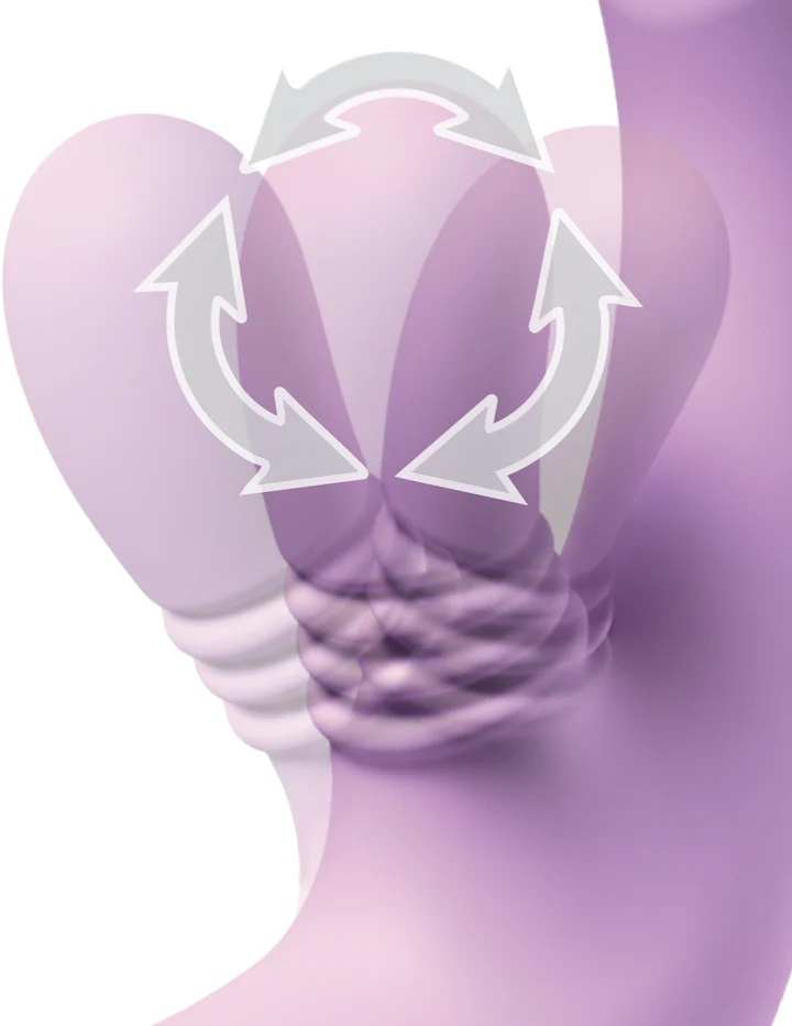 Vibrador Fantasy for Her Intimotion Flutter Pro - Purple