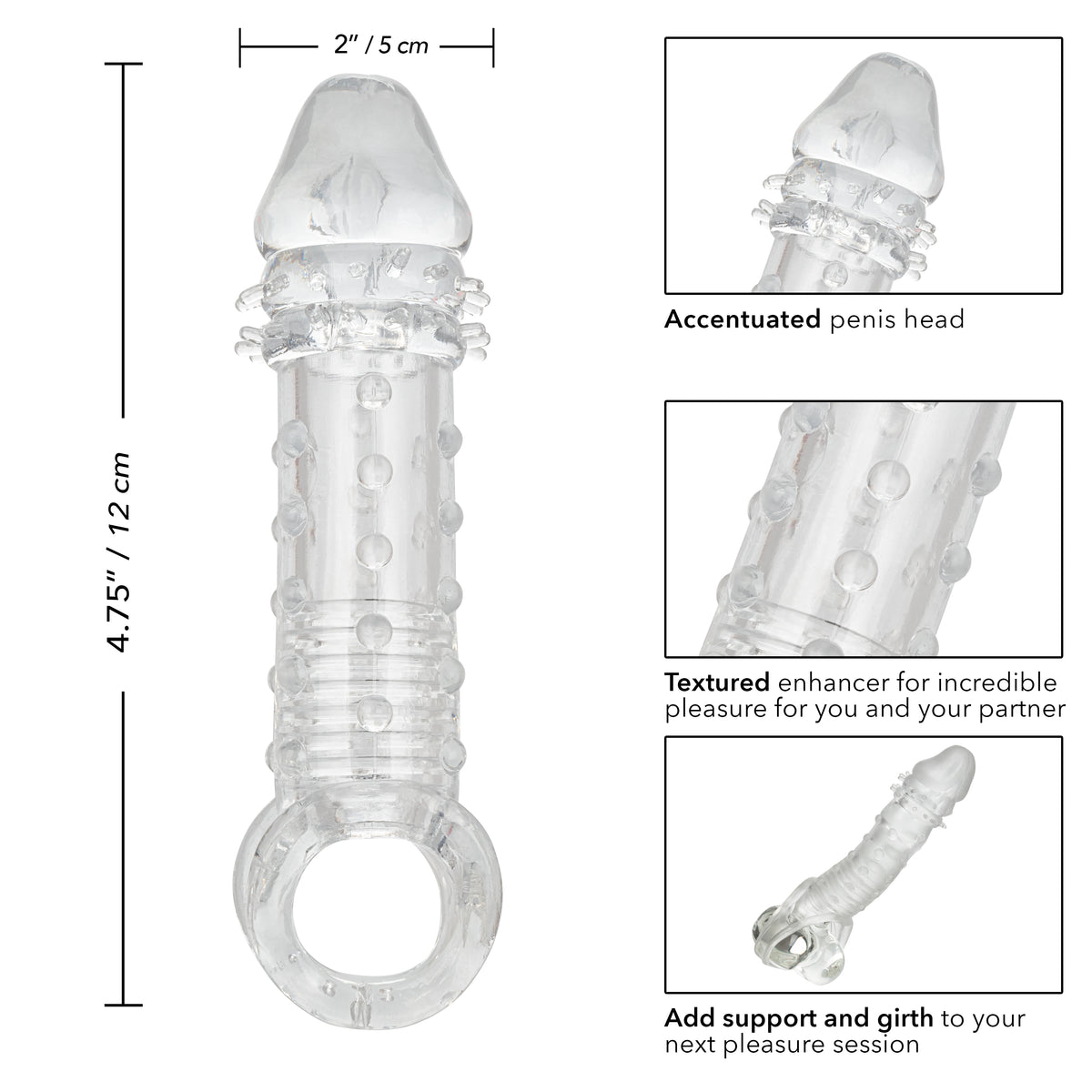 Funda Ultimate Stud Extender - Transparente