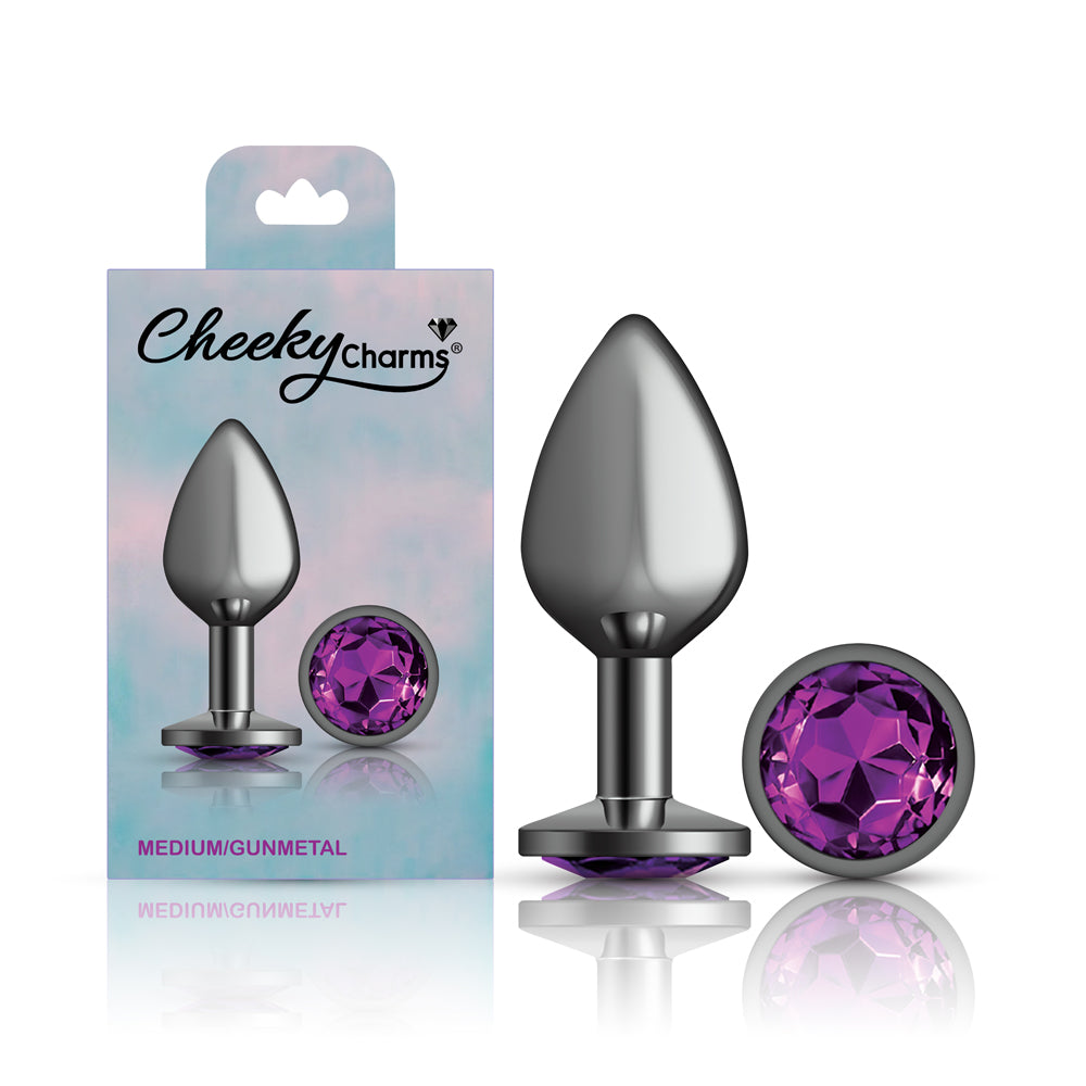 Anal Plug Cheeky Charms de Metal color Bronce Médium