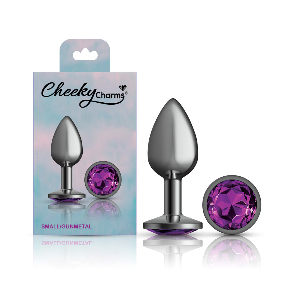 Anal Plug Cheeky Charms de Metal color Bronce Small