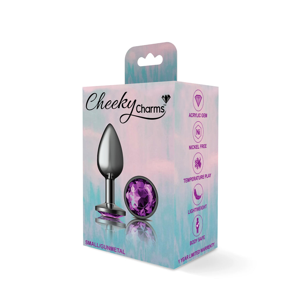 Anal Plug Cheeky Charms de Metal color Bronce Small