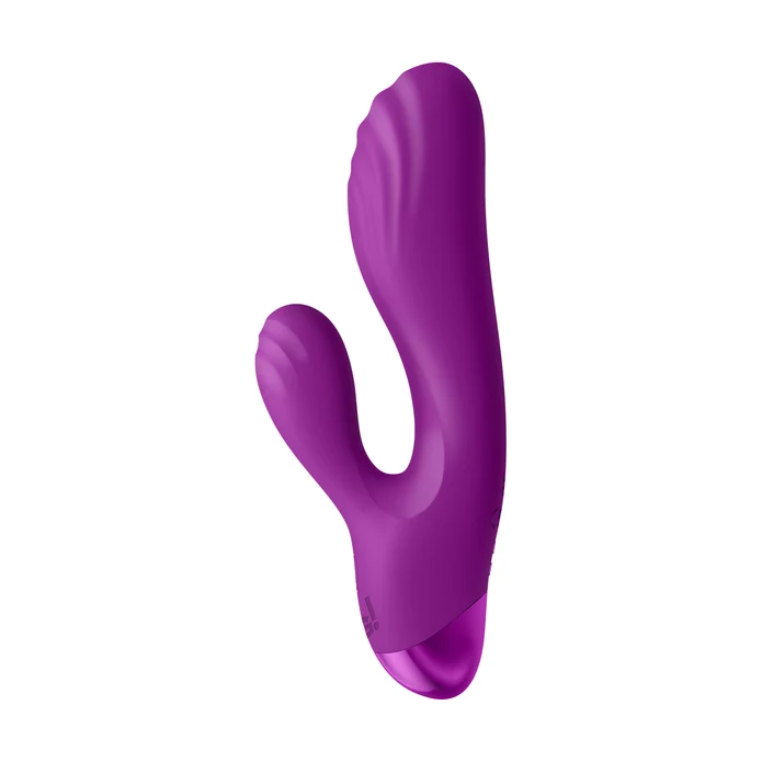 Vibrador de conejo de silicona Bg G-Spot púrpura
