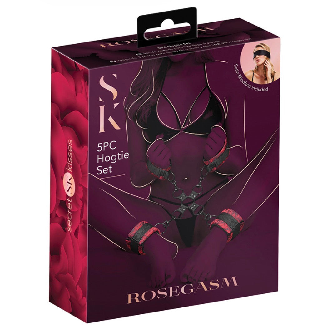 Secret Kisses Rosegasm 5 piezas Hogtie Set