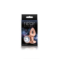 Plug Anal Rear Assets - Rose Gold - Small - Clear